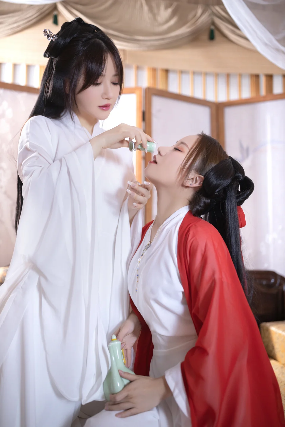 鱼子酱Fish - 双人古装 [154P-1.27GB]  tg@simisebaisi 【丝足阁】149.webp